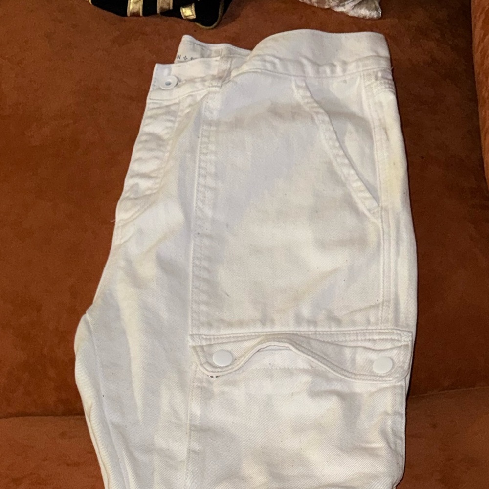 Sun + Stone Crisp White Jeans